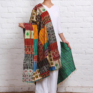 Coton écharpe indienne Super Doux tissage Gypsy Wrap Shawl Scarves Fashion Boho Throw 