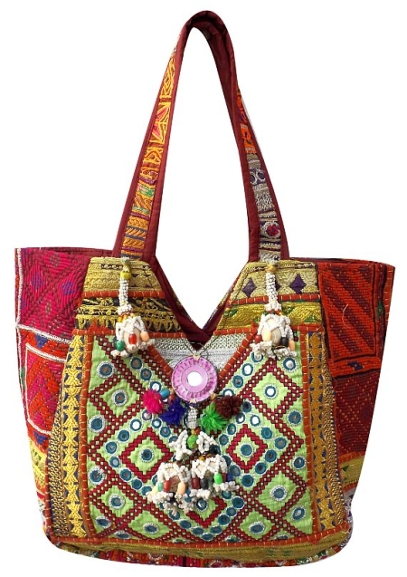 Banjara Patchwork designer tote Handbags Indian ethnic Amazing banjara ...